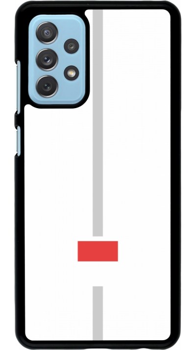 Samsung Galaxy A72 Case Hülle - Kanton SO weiss