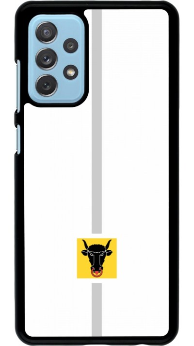 Samsung Galaxy A72 Case Hülle - Kanton UR weiss