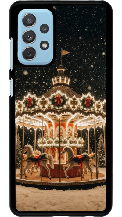 Samsung Galaxy A72 Case Hülle - Christmas 25 Carousel