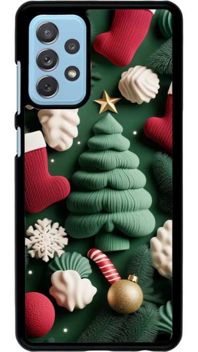 Samsung Galaxy A72 Case Hülle - Christmas 25 Christmas textiles