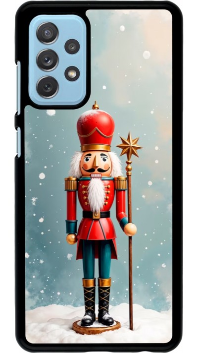 Samsung Galaxy A72 Case Hülle - Christmas 25 Nutcracker Snow