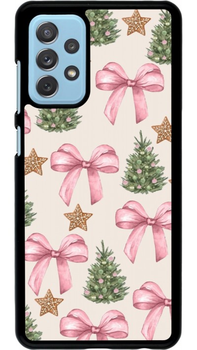Samsung Galaxy A72 Case Hülle - Christmas 25 Vintage Ribbons