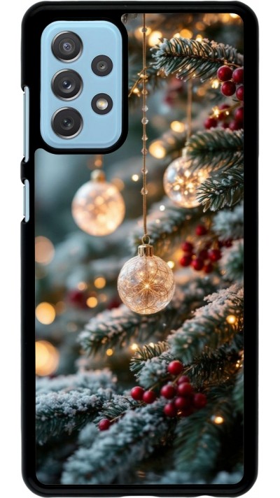 Samsung Galaxy A72 Case Hülle - Christmas 25 Xmas Decorated Tree