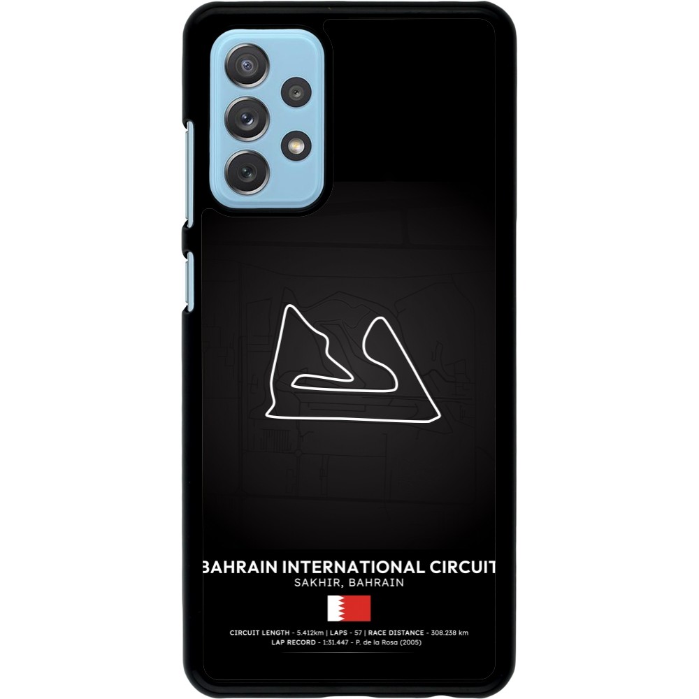Samsung Galaxy A72 Case Hülle - F1 Track 2025 Bahrain