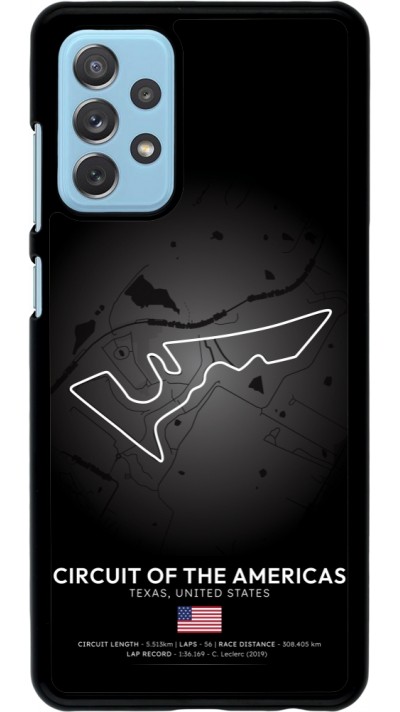 Samsung Galaxy A72 Case Hülle - F1 Track 2025 United States