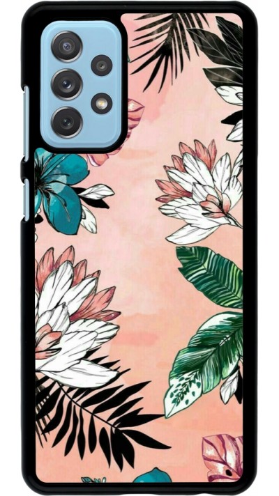 Samsung Galaxy A72 Case Hülle - Flowers Artprint