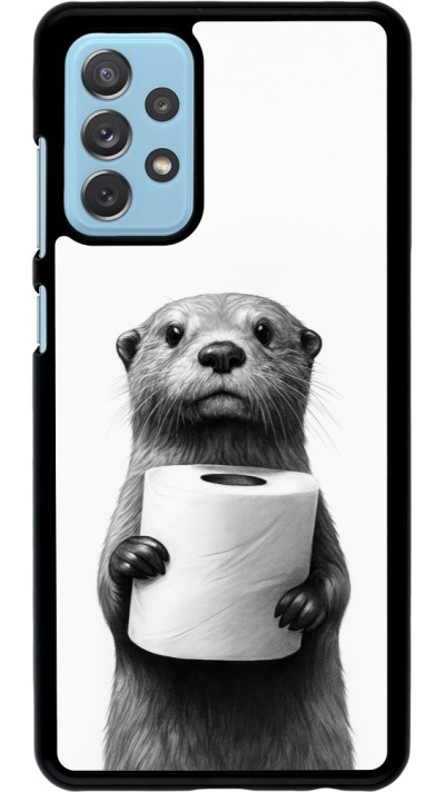 Samsung Galaxy A72 Case Hülle - Otter Toilettenpapier