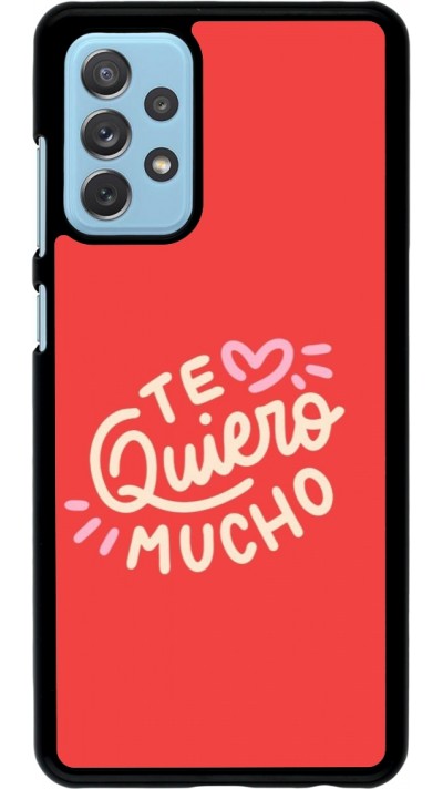 Samsung Galaxy A72 Case Hülle - Saint Valentines Day 26 Te quiero mucho