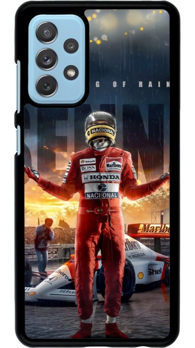Samsung Galaxy A72 Case Hülle - Senna The King of Rain