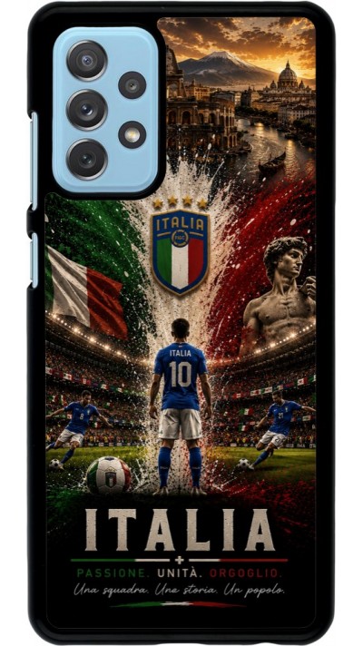 Coque Samsung Galaxy A72 - Football Italie splash 2026