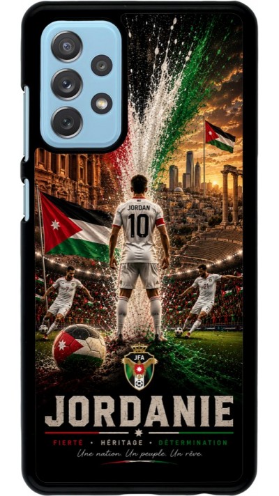 Coque Samsung Galaxy A72 - Football Jordanie splash 2026