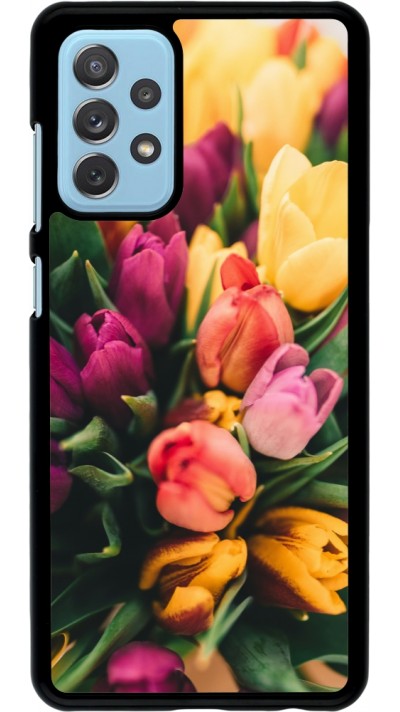 Coque Samsung Galaxy A72 - Bouquet of tulips Spring 2026