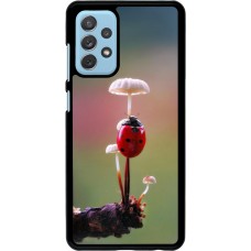 Samsung Galaxy A72 Case Hülle - Ladybird on a mushroom Spring 2026