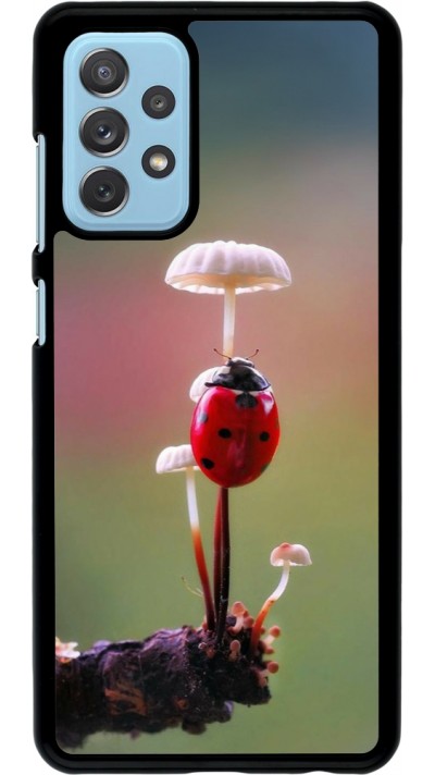 Coque Samsung Galaxy A72 - Ladybird on a mushroom Spring 2026