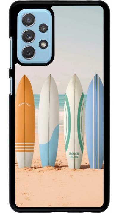 Samsung Galaxy A72 Case Hülle - Summer surfboard 2025