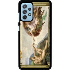 Samsung Galaxy A72 Case Hülle - Kunstbild - Die Erschaffung Adams - Michelangelo