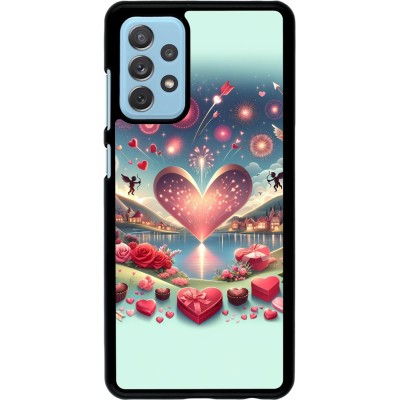 Samsung Galaxy A72 Case Hülle - Valentin 2025 Schick