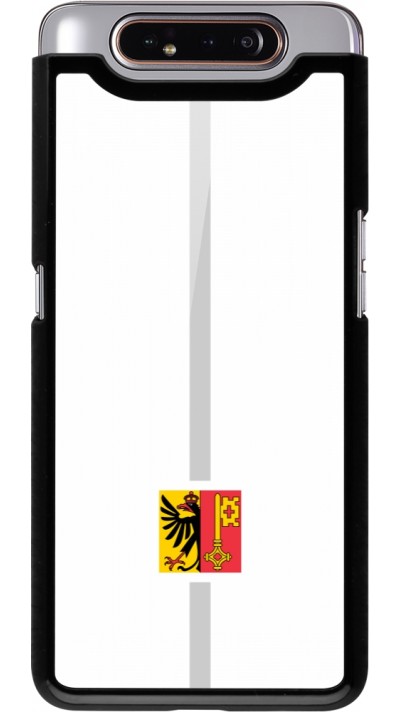 Samsung Galaxy A80 Case Hülle - Kanton GE weiss