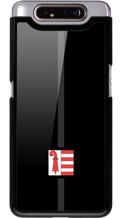 Samsung Galaxy A80 Case Hülle - Kanton JU schwarz