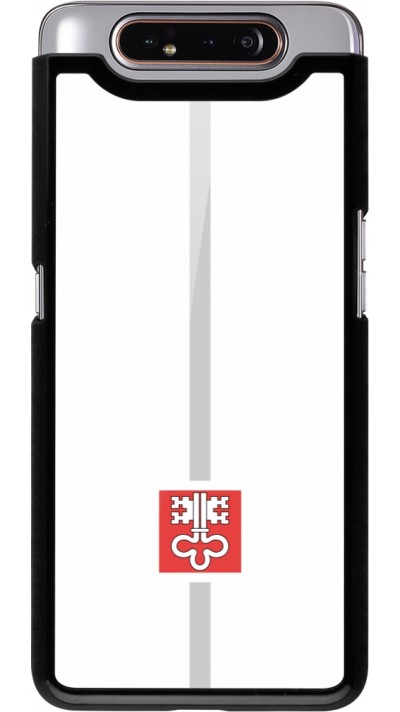 Samsung Galaxy A80 Case Hülle - Kanton NW weiss
