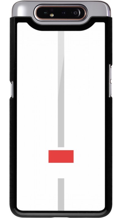 Samsung Galaxy A80 Case Hülle - Kanton SO weiss