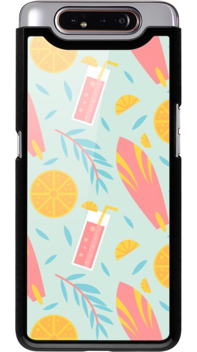 Samsung Galaxy A80 Case Hülle - Summer 2025 Pattern citron