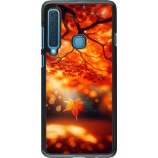 Samsung Galaxy A9 Case Hülle - Herbst Magisch Orange