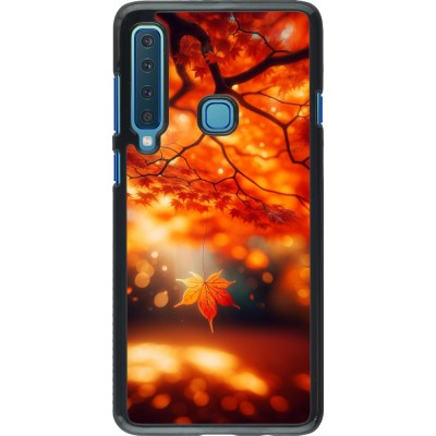 Samsung Galaxy A9 Case Hülle - Herbst Magisch Orange