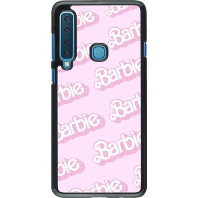 Samsung Galaxy A9 Case Hülle - Barbie light pink pattern
