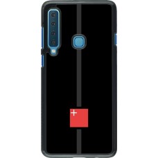 Samsung Galaxy A9 Case Hülle - Kanton SZ schwarz
