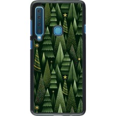 Samsung Galaxy A9 Case Hülle - Christmas 25 Pattern Xmas Tree