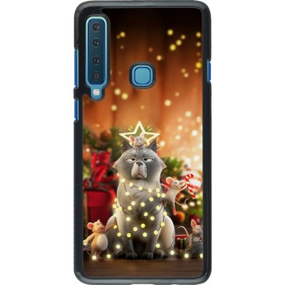 Samsung Galaxy A9 Case Hülle - Christmas 25 Xmas Cat