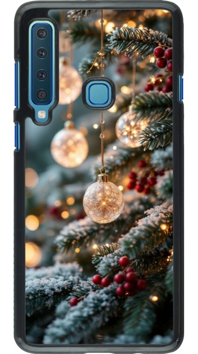 Samsung Galaxy A9 Case Hülle - Christmas 25 Xmas Decorated Tree