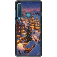 Samsung Galaxy A9 Case Hülle - Christmas 25 Xmas Village