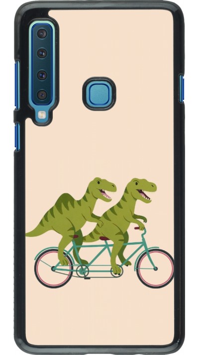Samsung Galaxy A9 Case Hülle - Dinosaurs on bikes 2026