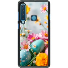 Samsung Galaxy A9 Case Hülle - Easter 2026 Eggs with flowers