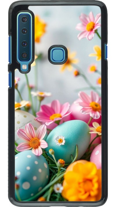 Samsung Galaxy A9 Case Hülle - Easter 2026 Eggs with flowers