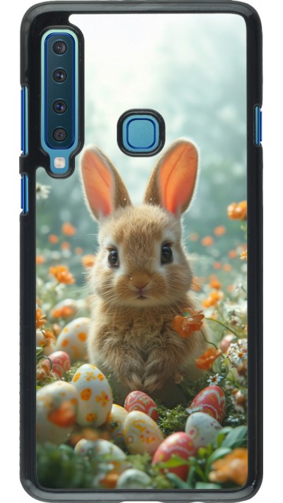 Samsung Galaxy A9 Case Hülle - Easter 2026 Rabbit in the garden