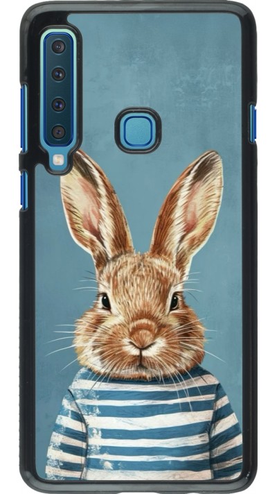 Samsung Galaxy A9 Case Hülle - Easter 2026 Rabbit navy