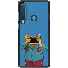 Samsung Galaxy A9 Case Hülle - Frog with camera DTMF