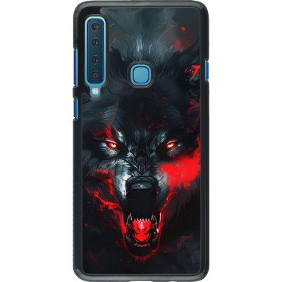 Samsung Galaxy A9 Case Hülle - Halloween 2024 mad werewolf