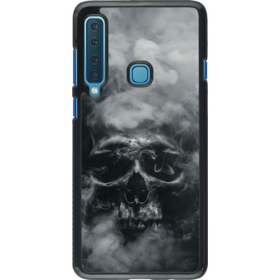 Samsung Galaxy A9 Case Hülle - Halloween 2024 smoky skull