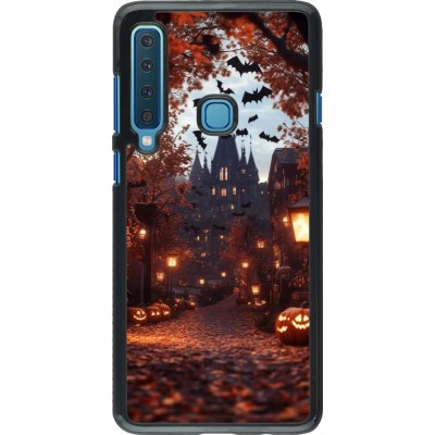 Samsung Galaxy A9 Case Hülle - Halloween 2025 Haunted house