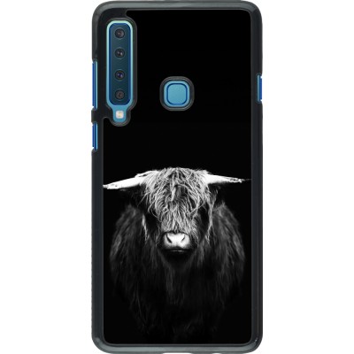Samsung Galaxy A9 Case Hülle - Highland calf black