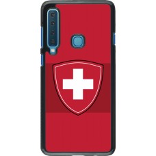 Samsung Galaxy A9 Case Hülle - Hockey World Championship Ecusson Suisse