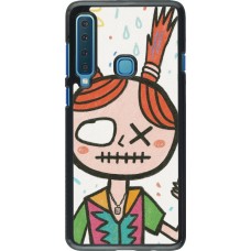 Samsung Galaxy A9 Case Hülle - Little Girl Sketch