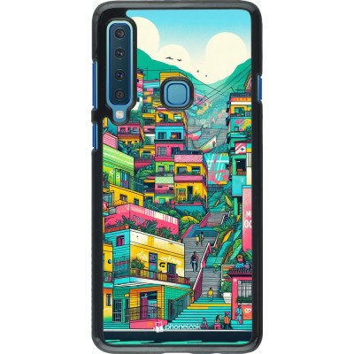 Samsung Galaxy A9 Case Hülle - Medellin Comuna 13 Kunst