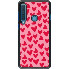 Samsung Galaxy A9 Case Hülle - Mom 2024 kleine Herzen