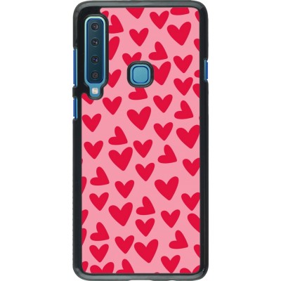 Samsung Galaxy A9 Case Hülle - Mom 2024 kleine Herzen