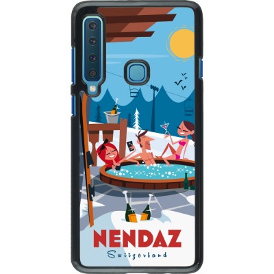 Samsung Galaxy A9 Case Hülle - Nendaz Mountain Jacuzzi